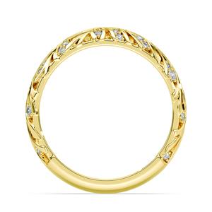 Anillo de Filigrana con Pétalos de Inspiración Vintage para Mujer, Joyería Floral Elegante para Bodas, Aniversarios y Regalos - Product Image 3