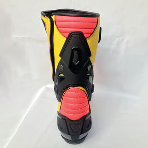 Wholesale Motorbike <b>Boots</b> Racing Jersey Men Leather Riding Shoes Waterproof Breathable Durable Comfortable Motorcycle Shoes - Product Image 6