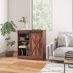 Brown <b>Kitchen</b> <b>Sideboard</b> Storage Cabinet for Living Room - Product Image 6