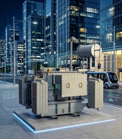 Transformateur de distribution triphasé ONAN refroidi à l'huile de qualité supérieure 33 kV à 400 V ultra-efficace, 250 kVA