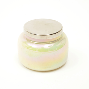 Pastel Yellow Scented Wax Candle Jar with <b>Lid</b> for Aromatherapy and <b>Decorative</b> Purpose - Product Image 6