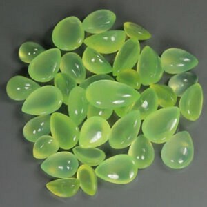 Cabujones de Prehnita Verde Natural, Calcedonia, Gema Verde, Proveedor al por Mayor, Mejor Precio de Fábrica del Fabricante, Joyería - Product Image 6