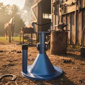 Soporte Ajustable para Pezuñas de Caballo |   Herramienta de Herraje de Alta Resistencia, Grabado Personalizado por GUJJAR SURGICAL INTERNATIONAL - Product Image 3