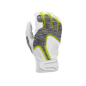 Guantes de Bateo de Béisbol Personalizados al por Mayor con Logotipo, de Cuero de Alta Calidad, Transpirables, Ligeros y Ecológicos - Product Image 4