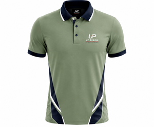 เสื้อโปโลผู้ชายแบบแห้งเร็ว ผลิตจากโพลีเอสเตอร์ แขนสั้น สำหรับกอล์ฟ กีฬา ชุดทีม  รับทำโลโก้ตามสั่ง  OEM ODM ขายส่ง - Product Image 1