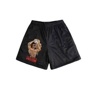 Pantalones Cortos Deportivos de Alta Calidad para Hombre, 100% Algodón, Sublimados, de Secado Rápido, Transpirables, Ecológicos, con Cordón Ajustable, para Gimnasio, Entrenamiento, Anime - Product Image 1