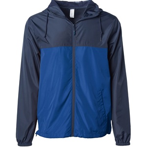 Plus Size Red Color Workwear Oversized Zip up Windbreaker Jacket With Hoodie & Pocket Stylish Nylon Made Coaching <b>Trainer</b> Jacket - Product Image 2