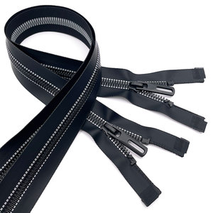 Multifunction <b>Zipper</b> Close End Waterproof <b>Zipper</b> Reflective Effect Plastic <b>Zipper</b> for Jacket - Product Image 1