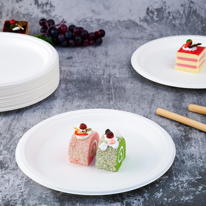 Emballage pour nouilles compostable, jetable, imperméable, robuste, 10 pouces, 100% bagasse, biodégradable, respectueux de l'environnement - Product Image 3