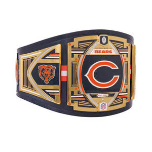 เข็มขัดแชมป์ MMA มวยอเมริกันฟุตบอลแบบกำหนดเอง ขนาดผู้ใหญ่ แผ่นโลหะผสมสังกะสี 2 มม./4 มม. สายหนัง คาดเอวสูง สีตามสั่ง - Product Image 3