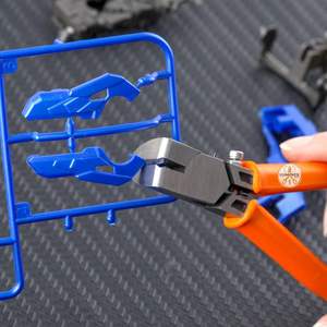 Pince coupante diagonale à angle de 90°, coupe à plat, en acier inoxydable, légère, pour la fabrication de bijoux et les composants électroniques - Product Image 3