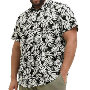 Wholesale Supplier Premium 100% Cotton Plus Size Men Printed T Shirt Oversized Plus Size Men Cotton T Shirt - Product Image 1