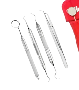Kit d'examen dentaire HU FRIEDY de haute qualité, instruments chirurgicaux dentaires en acier inoxydable sans rouille, classe I CE - Product Image 2
