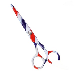 Ciseaux de coiffure professionnels en acier inoxydable 6CR13, lame tranchante, 28 dents, manche long durable en plastique, pour droitiers - Product Image 6