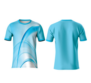 Camiseta Premium para Sublimación, Manga Corta, Cuello Redondo, Material de Poliéster para Impresión Completa con Diseños Personalizados - Product Image 4