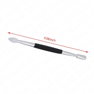 Pousse-cuticules en acier inoxydable, éliminateur de peaux mortes et lime à ongles, outil professionnel de manucure et pédicure pour le soin des ongles - Product Image 6