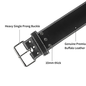 Cinturón de Levantamiento de Pesas de Cuero al por Mayor con Hebilla de Doble Punta Ajustable, Resistente, para Gimnasio, Duradero, Proveedor Mayorista de Marca Privada - Product Image 3