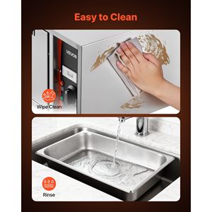 Scaldavivande Elettrico Commerciale a Cassetto Singolo in Acciaio Inossidabile 85, Armadio Scaldavivande Standard Indipendente - Product Image 6