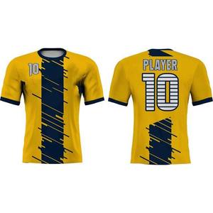 Camisetas de Fútbol Personalizadas 2025 con Impresión por Transferencia de Calor, 100% Poliéster, de Secado Rápido, con Número Personalizado, para Adultos - Product Image 3