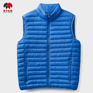เสื้อกั๊กพัฟเฟอร์ผู้ชายแบบสั่งทำพิเศษ แจ็คเก็ตแบบไม่มีแขน บุผ้านวม เสื้อผ้าสำหรับฤดูหนาวและกิจกรรมกลางแจ้ง - Product Image 5