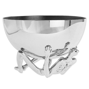 Vaisselle de luxe en métal plaqué or et argent poli de haute qualité, très demandée, à prix impressionnant. - Product Image 3