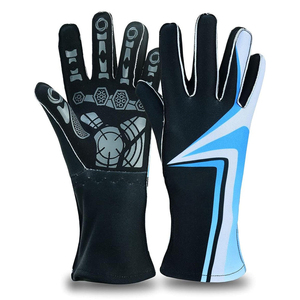 Gants de karting renforcés à doigts entiers, équipement de sécurité pour la conduite, mitaines de course, impression personnalisée, résistants à l'usure - Product Image 1