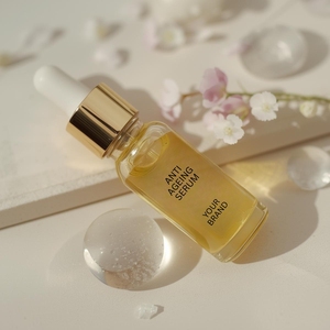 Suero Facial Antienvejecimiento con Logotipo Personalizado OEM, 2% Ácido Hialurónico, 2% Zinc, 12% Niacinamida, 5% Vitamina B5, Líquido Blanqueador y Reductor de Poros - Product Image 1