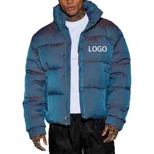 Manufacturer Supply <b>Men</b> Fashion Puffer <b>Jacket</b> OEM ODM Custom Logo Winter Warm Puffer <b>Jacket</b> - Product Image 5