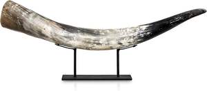 Pièce décorative authentique en corne naturelle pour temple domestique et usage décoratif, à prix économique et respectueuse de l'environnement - Product Image 3