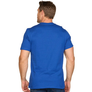 เสื้อยืดสีแดงแบบยูนิเซ็กซ์ สีทอง เนื้อผ้านุ่ม 100% ผ้าฝ้าย เสื้อยืดเต็มตัว สกรีนโลโก้ได้ ทรงปกติ - Product Image 4