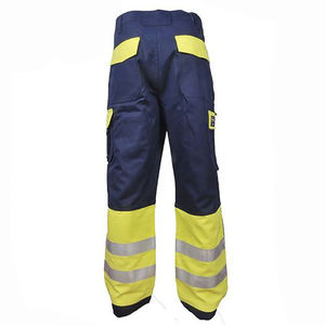 Pantalon de travail haute visibilité réfléchissant pour hommes, léger, respirant, multi-poches, pantalon cargo, vêtements de travail industriels OEM - Product Image 5