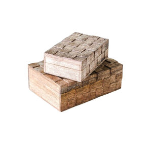 Natural Wooden Hand Carved Storage <b>Box</b> Or Trunk For Jewelry <b>Keepsakes</b> & Vanity Storage Rustic Wooden <b>Box</b> For Wedding Gifting - Product Image 4