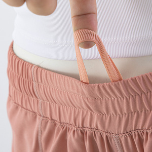 Nouveau Short Femme Vintage Taille Haute Élastique en Coton Respirant 100% avec Bande en Maille Séchage Rapide pour Yoga et Course à Pied – Collection 2026 - Product Image 5