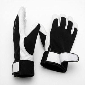 Guantes de Trabajo Resistentes de Cuero de Cabra, Antiestáticos, Duraderos, con Certificación CE, Guantes de Protección Industrial de Calidad - Product Image 3