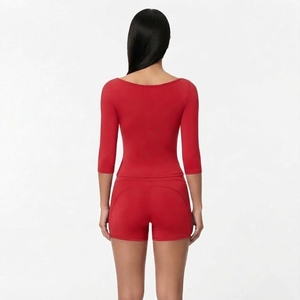 Women's Sports Yoga Set Custom Fitness Training Activewear Comfortable Breathable Stretchy Lightweight Workout <b>Clothing</b> - Product Image 3
