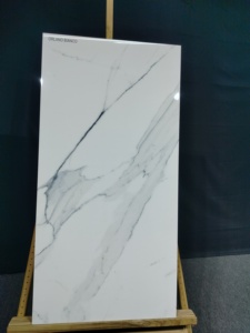 Porcelain Polished Floor and Wall <b>Tiles</b> 9mm High Quality Statuario Collection Antibacterial & Non-Slip for Hotel Use - Product Image 4