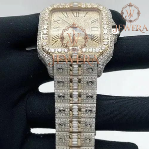 Mossinate Premium Stainless Steel <b>Watch</b> with Diamonds Elegant Gold and Silver Design <b>for</b> Fashionable and Active Lifestyles - Product Image 5