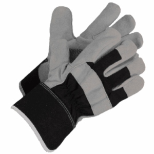 Gants de sécurité en cuir de vachette fendu de qualité supérieure, confortables, résistants à l'abrasion, résistants à la chaleur, antistatiques - Product Image 2