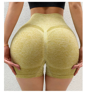 Nuevos Shorts de Yoga para Mujer al por Mayor, de Alta Elasticidad, Transpirables, para Deporte, Gimnasio, Fitness, de Secado Rápido y Sin Costuras - Product Image 3