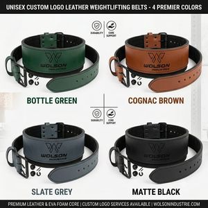 Heavy Duty Weightlifting Leather <b>Belt</b> for Gym Workouts Bodybuilding and Training Support <b>Belt</b> Body Training Accessories. - Product Image 5