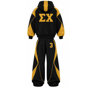 Ensemble de survêtement pour hommes Sigma Chi avec veste assortie et pantalon de jogging - Product Image 6