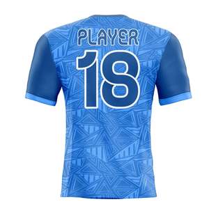 Camiseta de fútbol personalizada con sublimación, uniforme de fútbol, equipación de equipo, ligera, transpirable, de secado rápido, ropa deportiva al por mayor. - Product Image 3