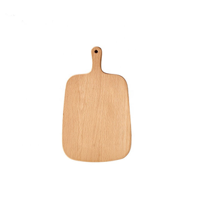 Planche à découper en bois d'acacia avec logo personnalisé, planche à charcuterie, planche à steak avec poignée en bois - Product Image 2
