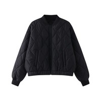 Parkas de Invierno Cortas, Impermeables y Resistentes al Viento, con Cierre, Cuello Alto, Tejido Resistente a las Arrugas, Ideales para Viajar
