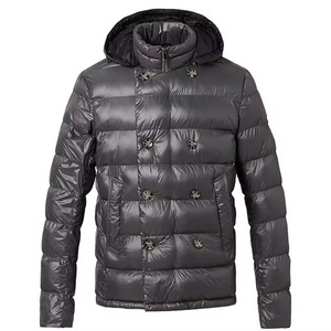 Custom Logo Men Padded Coats Bubble Puffer Jacket Keep <b>Warm</b> Winter Puffer Jacket Man Puffer Puffy Jacket - Product Image 1