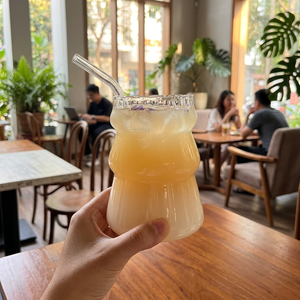 แก้วแกะสลักลายสำหรับของหวาน คาเฟ่ ร้านอาหารบุนช์ พาร์เฟต์ ตกแต่งบ้าน และจัดโต๊ะรับรองแขก - Product Image 5