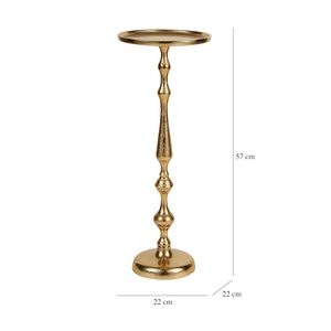 Table d'appoint classique en métal pour salon, chambre, décoration intérieure, table basse, table de chevet, design traditionnel, durable, prix de gros - Product Image 3