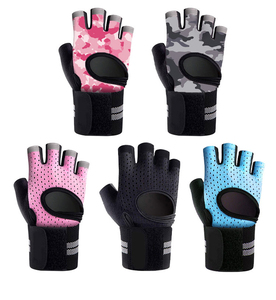Most selling product Made in Pakistan OEM High Quality Gym Custom Gloves Men Fitness Fitness Gloves Gym Best for gym training - Product Image 6
