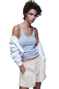 Nueva ropa deportiva para mujer, pantalones cortos holgados, pantalones cortos para el sudor, industria deportiva - Product Image 6