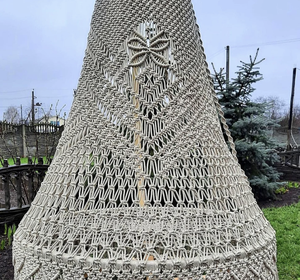 <b>Macrame</b> Swing, Hanging Chair, <b>Macrame</b> Hammock, Patio Swing, Indoor Swing Chair, Boho Chair, Christmas Gift - Product Image 2